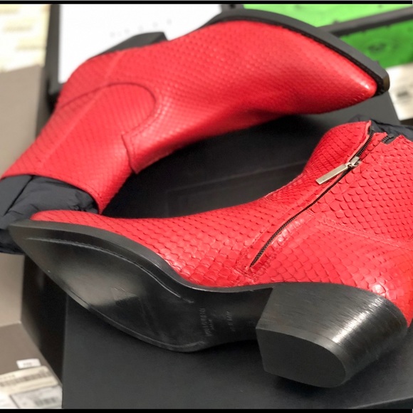 Saint Laurent Python Lukas 40 boots - Picture 3 of 8